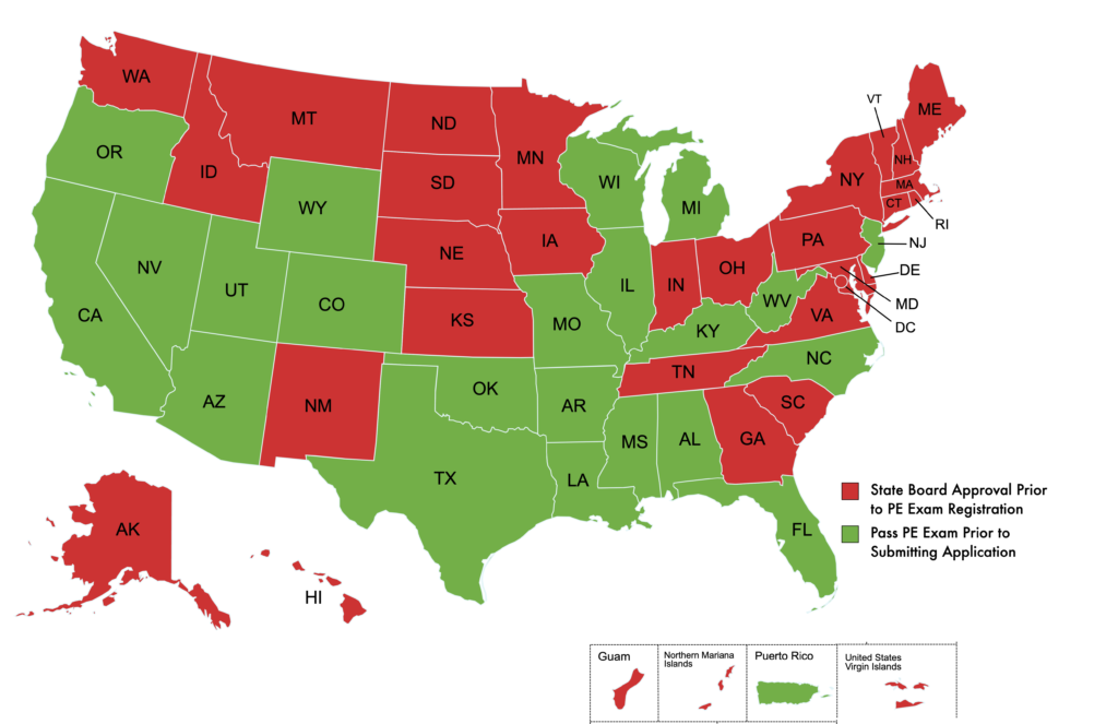 State Requirements Map